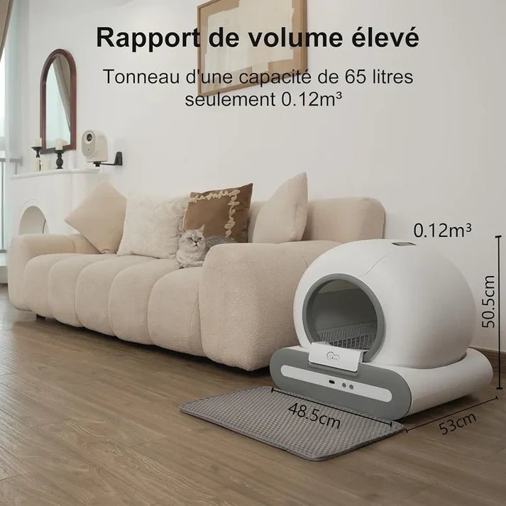 Litière Autonettoyante Intelligente Ti+ - Aurapet