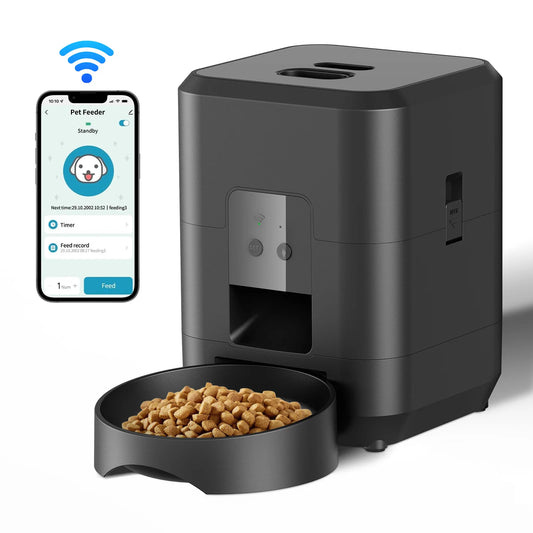 Distributeur Automatique Intelligent de Croquettes pour Chat - WiFi