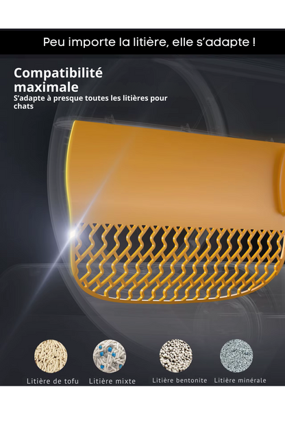 Litière Autonettoyante Intelligente pour Chat - Automatique & Connectée Anti-Odeurs Ti Pro